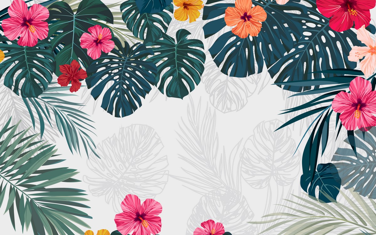 Фреска Тропический рай